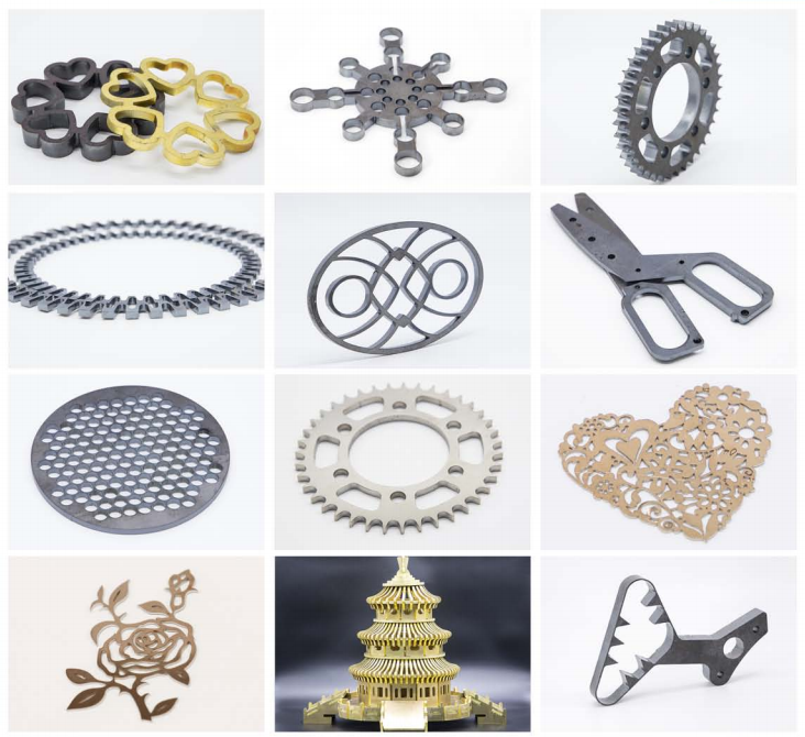 1000w 2000w Sheet Steel Metal Tube Cnc Fiber Laser Cutting Machine For Sale 1000w 2000w plaatstaal metalen buis Cnc Fiber lasersnijmachine te koop