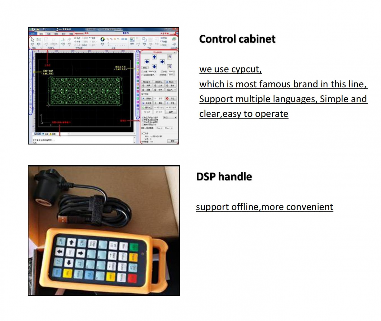 10kw vezellasersnijmachine voor het snijden van roestvrij staal