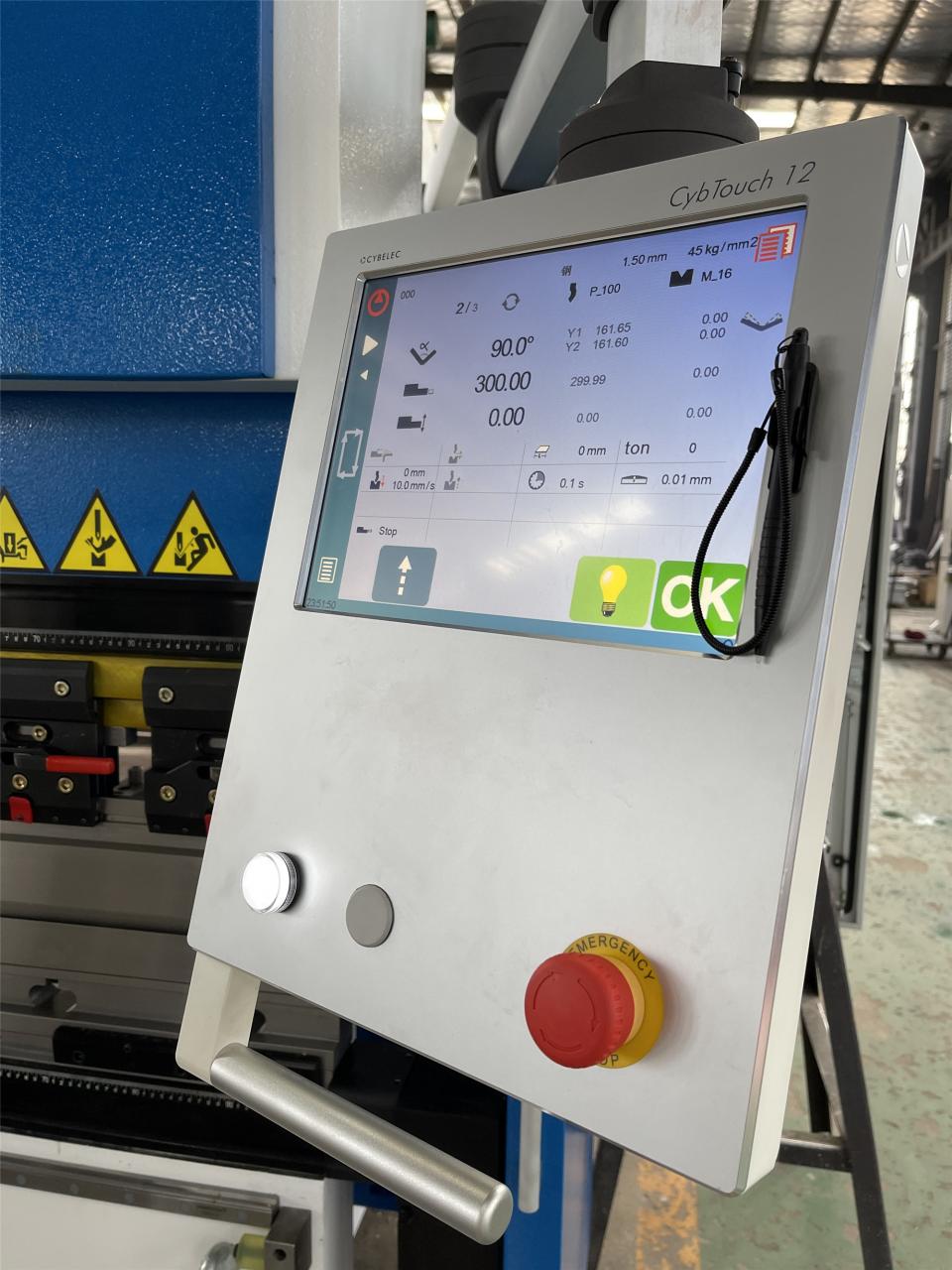 160t-4000 4-assige CNC Hydraulische Buigmachine Kantpers