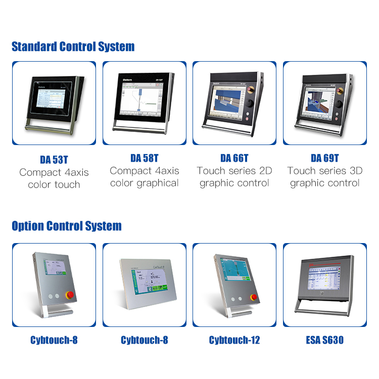 160t-4000 4-axis Cnc Hydraulic Bending Machine Press Brake 160t-4000 4-assige CNC Hydraulische Buigmachine Kantpers