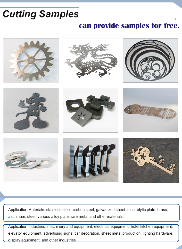 1kw 2kw Good Price Fiber Laser Cutting Machine For Sheet Metal 1kw 2kw Goede Prijs Fiber Lasersnijmachine Voor Plaatwerk