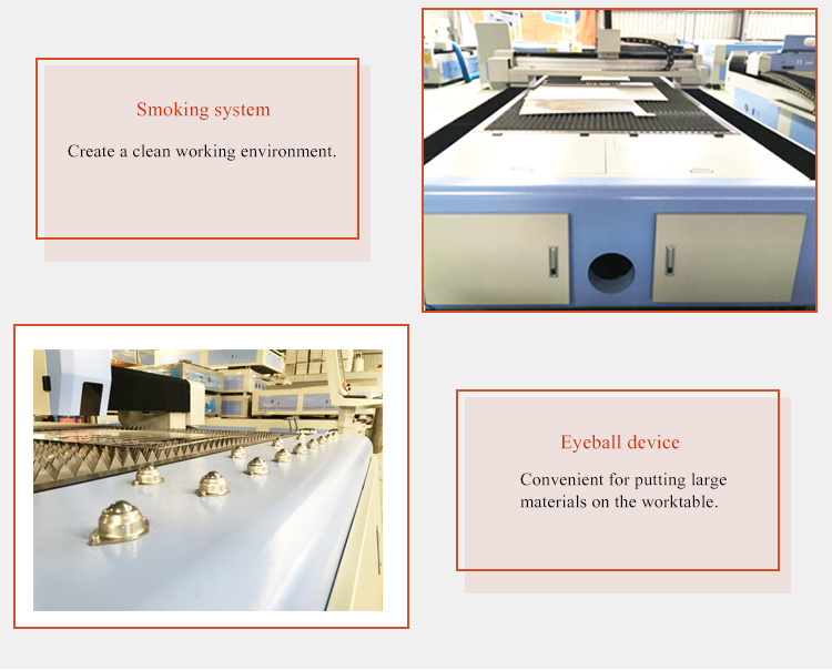 3015 Raycus 1000w / 1500w / 2000w Fiberlasersnijmachine Beste prijs