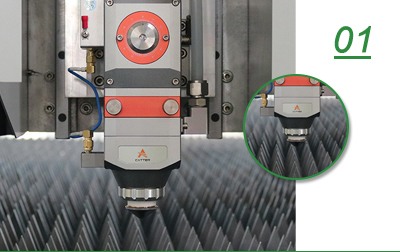 4000w Metal Fiber Laser Cutting Machine With Yaskawa Servo Motor 4000w de lasersnijmachine van de metaalvezel met Yaskawa-servomotor