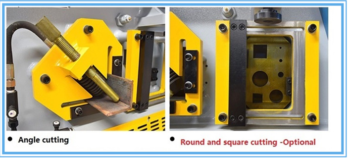 60t Q35-16 Hydraulic Ironworker Shearing Punching Bending And Notching Machine 60t Q35-16 Hydraulische Ijzerbewerker Scheren Ponsen Buigen En Inkepen Machine