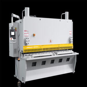 Hydraulische guillotinesnijmachine voor ijzeren platen, 12x3200 mm automatische guillotinesnijder