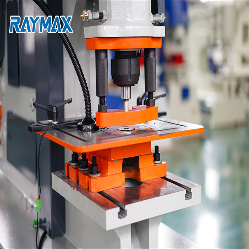 Handmatige Punch Iron Worker Hydraulische Ironworker Machine