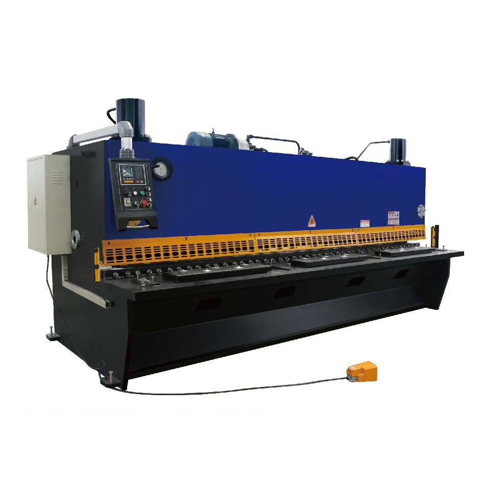 Cnc Nc Hydraulic Press Metal Guillotine Shear Machine For Carbon Stainless Steel Sheet Cnc Nc de Machine van de de Guillotinescheerbeurt van het Hydraulische Persmetaal voor het Blad van het Koolstofroestvrije staal