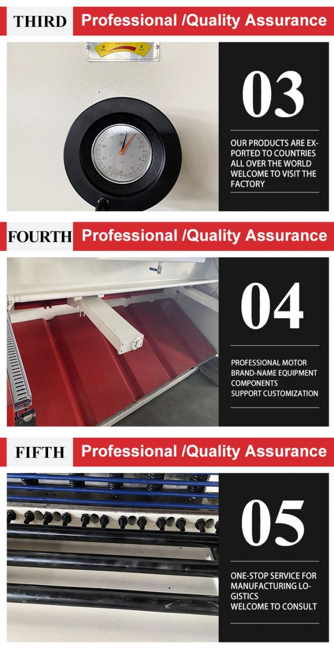 E21 8*2500 Hydraulic Cnc Guillotine Shearing Machine Steel Plate Sheet Metal Cutting E21 8*2500 Hydraulische Cnc Guillotine Shearing Machine Staalplaat Plaatwerk Snijden