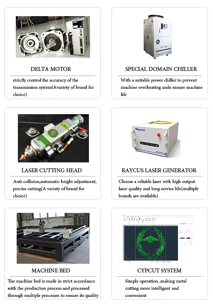 High Power Precision 1000w 1500w 2000w China Fiber Laser Cutting Machine High Power Precision 1000w 1500w 2000w China Fiber Lasersnijmachine