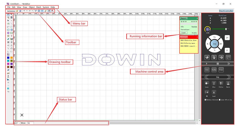 Hoge Precisie 1000w Fiber Lasersnijmachine Prijs:
