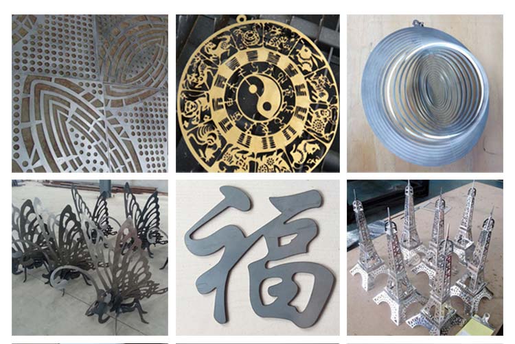 Hoge Precisie 1000w Fiber Lasersnijmachine Prijs: