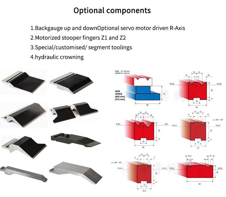 High Quality 3m Press Brake Machine Hydraulic 100 Ton For Sheet Metal Bending Hoge kwaliteit 3m Persrem Machine Hydraulische 100 Ton voor Plaatwerk Buigen: