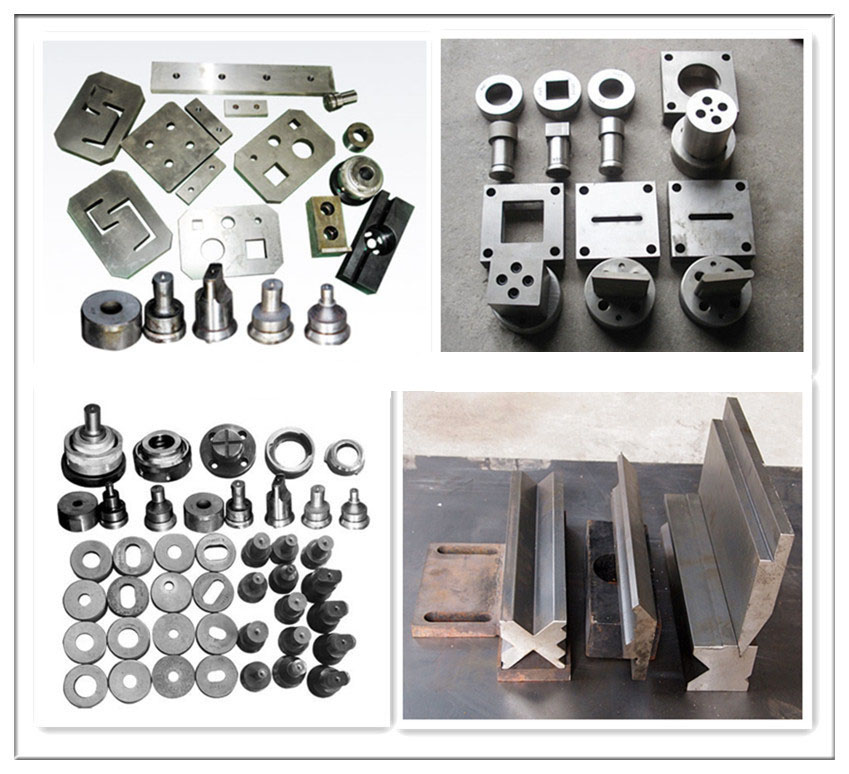 Q35y Series Hydraulic Ironworker Shearing And Punching Machine Q35y-serie hydraulische ijzerbewerker knip- en ponsmachine