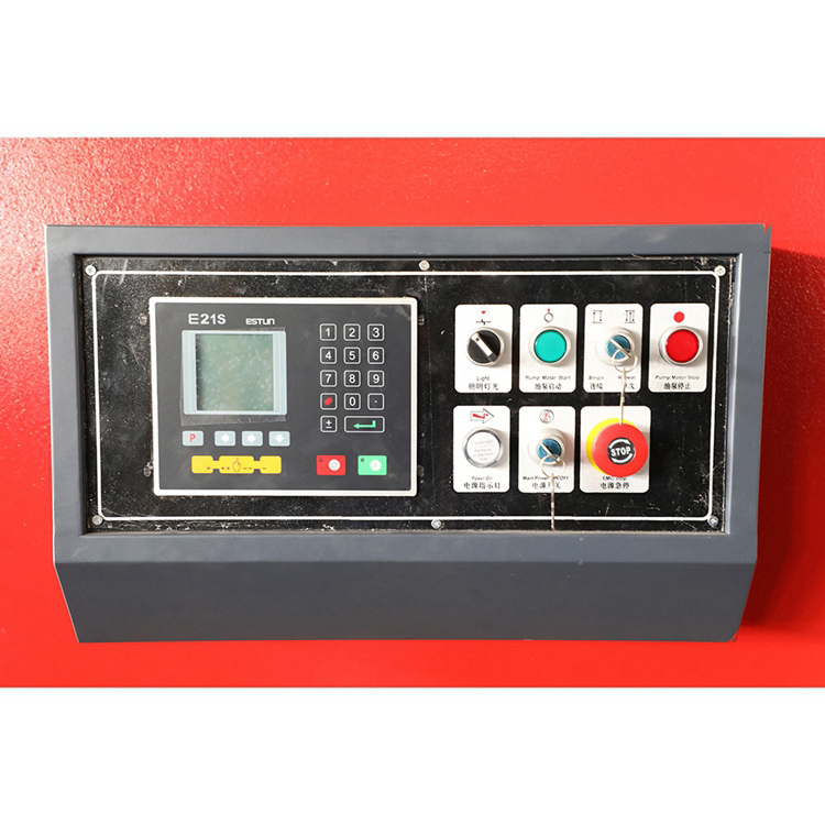 Qc12y / Qc12k Sheet Metal Steel Plate 6mm X 3200 Cnc Hydraulic Swing Beam Shear Machine Qc12y/Qc12k het Staalplaat van het Bladmetaal 6mm X 3200 Cnc de Hydraulische Machine van de Schommelingsstraal