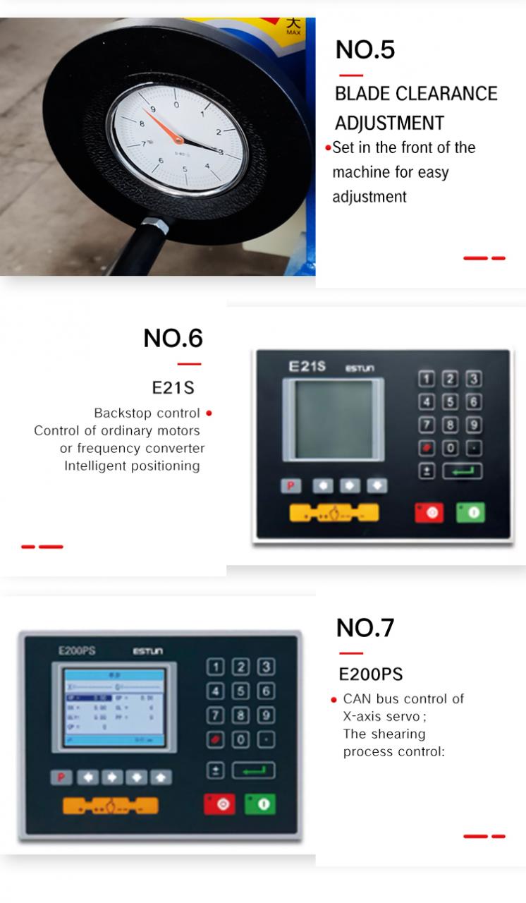 Shear Cutting Machine Guillotine Metal Hydraulic Shearing Machine Qc11Y/K Schaarsnijmachine Guillotine Metaal Hydraulische Scherende Machine Qc11Y/K